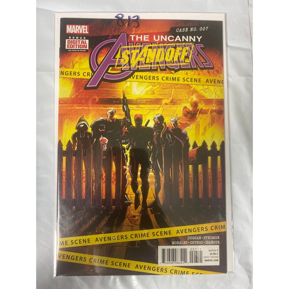 Marvel The Uncanny Avengers Standoff Crime Scene Issue 007‎ Comic Book 2016